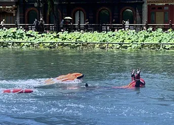 复杂水域环境下，人员、设备安全难以保障