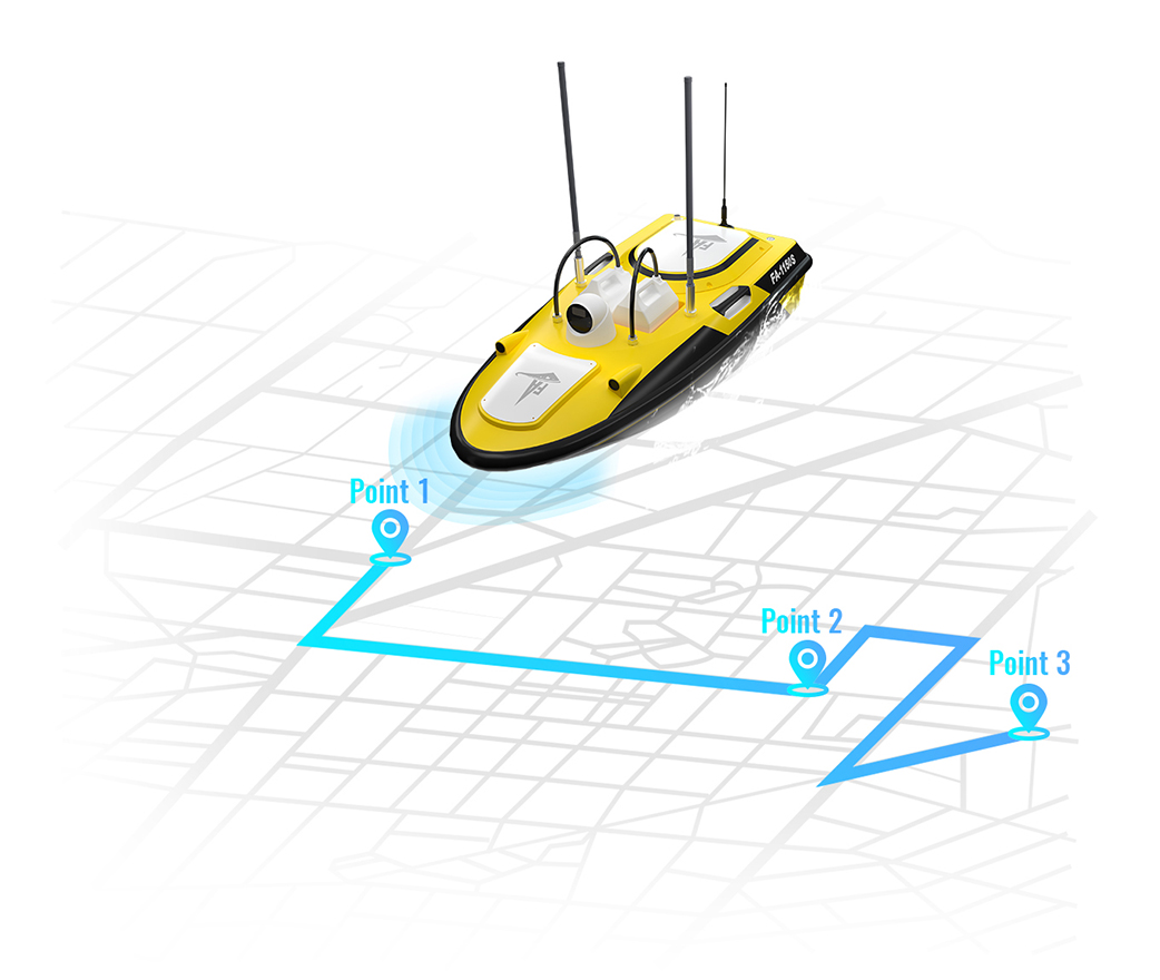 自动导航采样无人船